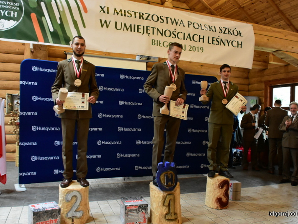 Zespół Szkół Leśnych zwyciężył w XI Mistrzostwach Polski Szkół w Umiejętnościach Leśnych (FOTO, WYNIKI)