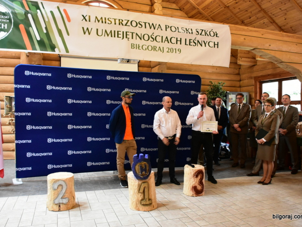 Zespół Szkół Leśnych zwyciężył w XI Mistrzostwach Polski Szkół w Umiejętnościach Leśnych (FOTO, WYNIKI)