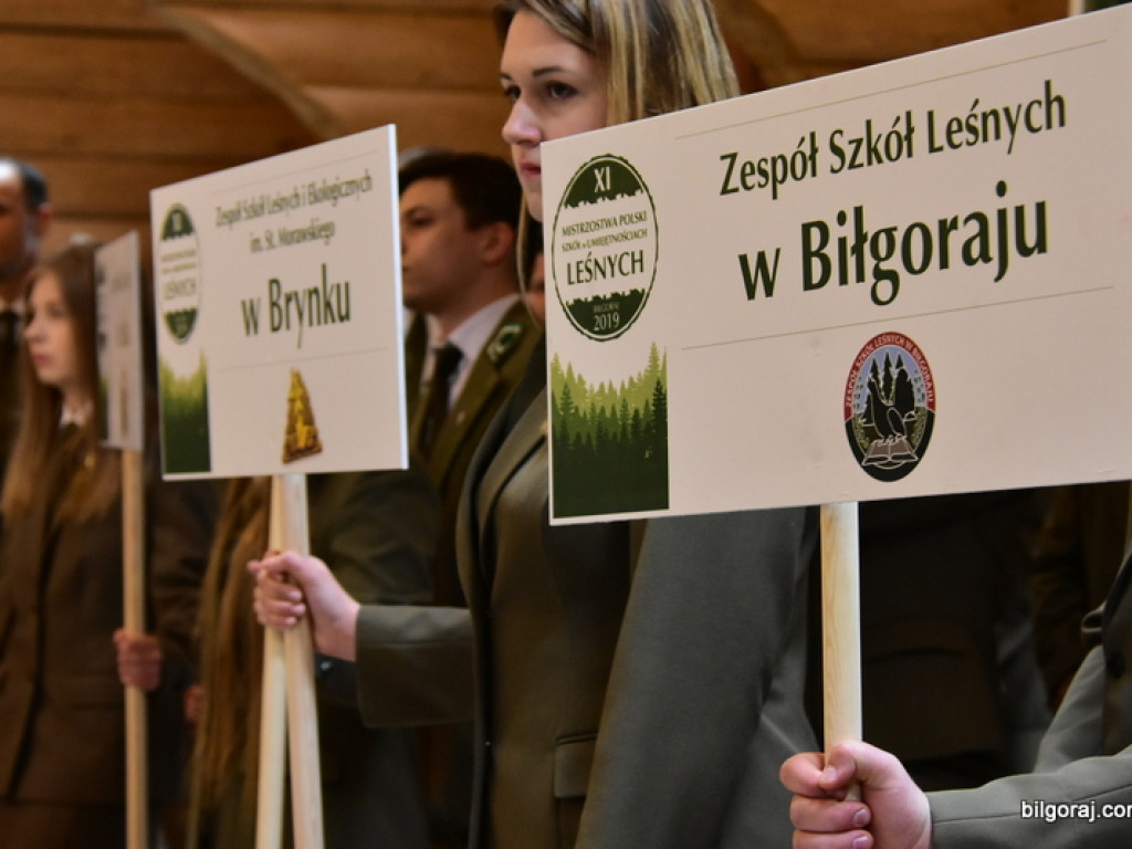Zespół Szkół Leśnych zwyciężył w XI Mistrzostwach Polski Szkół w Umiejętnościach Leśnych (FOTO, WYNIKI)
