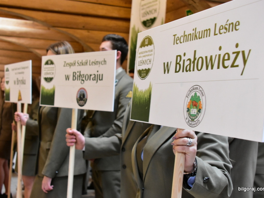 Zespół Szkół Leśnych zwyciężył w XI Mistrzostwach Polski Szkół w Umiejętnościach Leśnych (FOTO, WYNIKI)