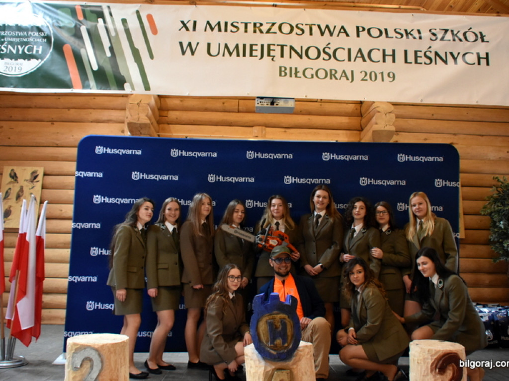 Zespół Szkół Leśnych zwyciężył w XI Mistrzostwach Polski Szkół w Umiejętnościach Leśnych (FOTO, WYNIKI)