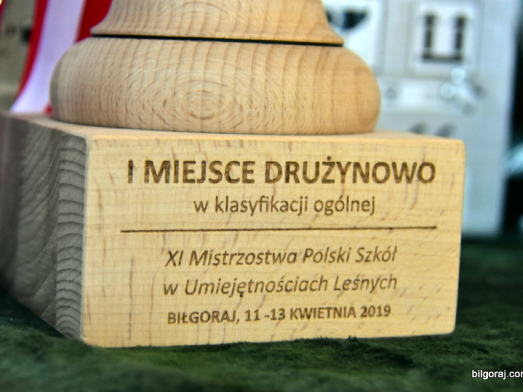 Zespół Szkół Leśnych zwyciężył w XI Mistrzostwach Polski Szkół w Umiejętnościach Leśnych (FOTO, WYNIKI)