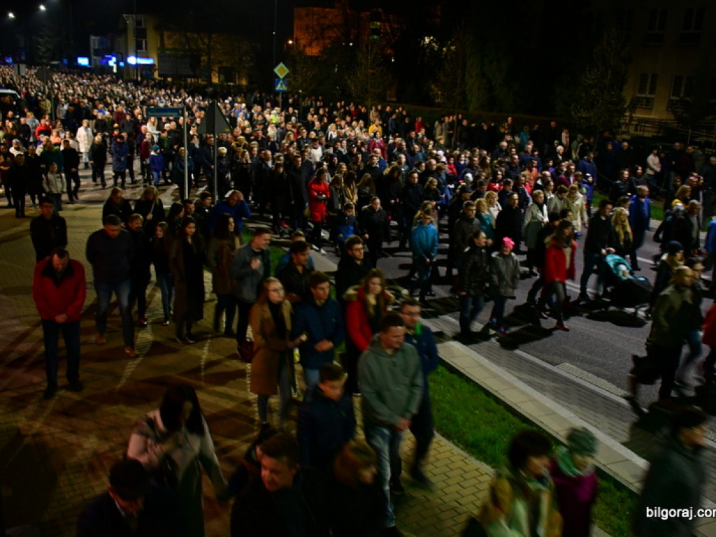 Via Crucis na ulicach Biłgoraja (FOTO)