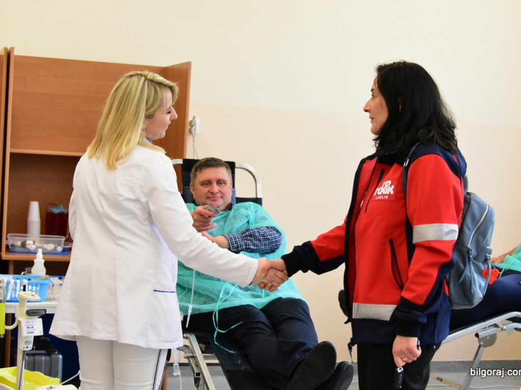Konkretny gest miłosierdzia krwiodawców w Łukowej (FOTO)