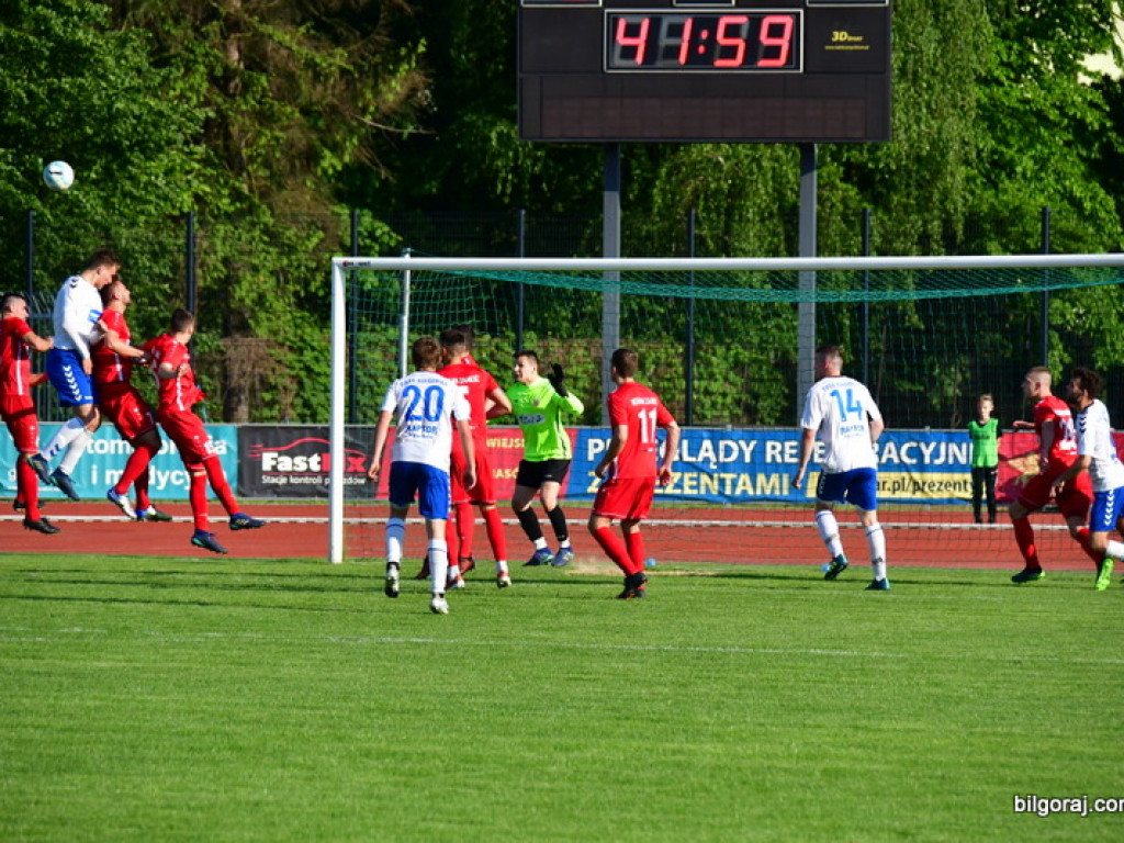 Derby Łada 1945 Biłgoraj - Hetman Zamość. Goście wygrali 2:0 (FOTO)