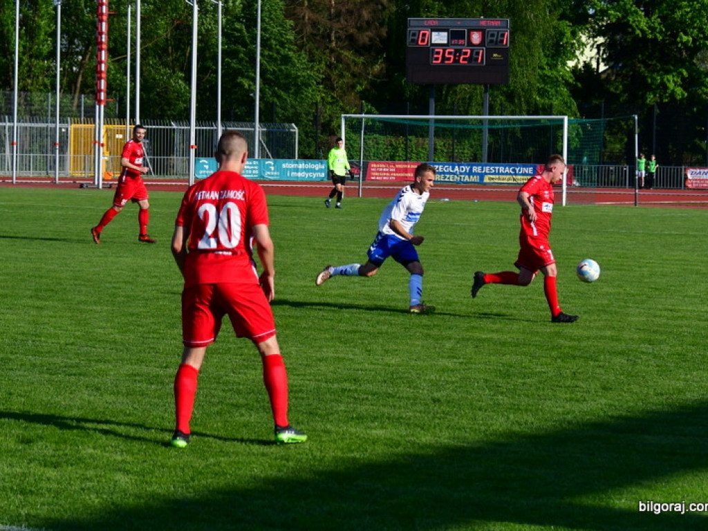 Derby Łada 1945 Biłgoraj - Hetman Zamość. Goście wygrali 2:0 (FOTO)