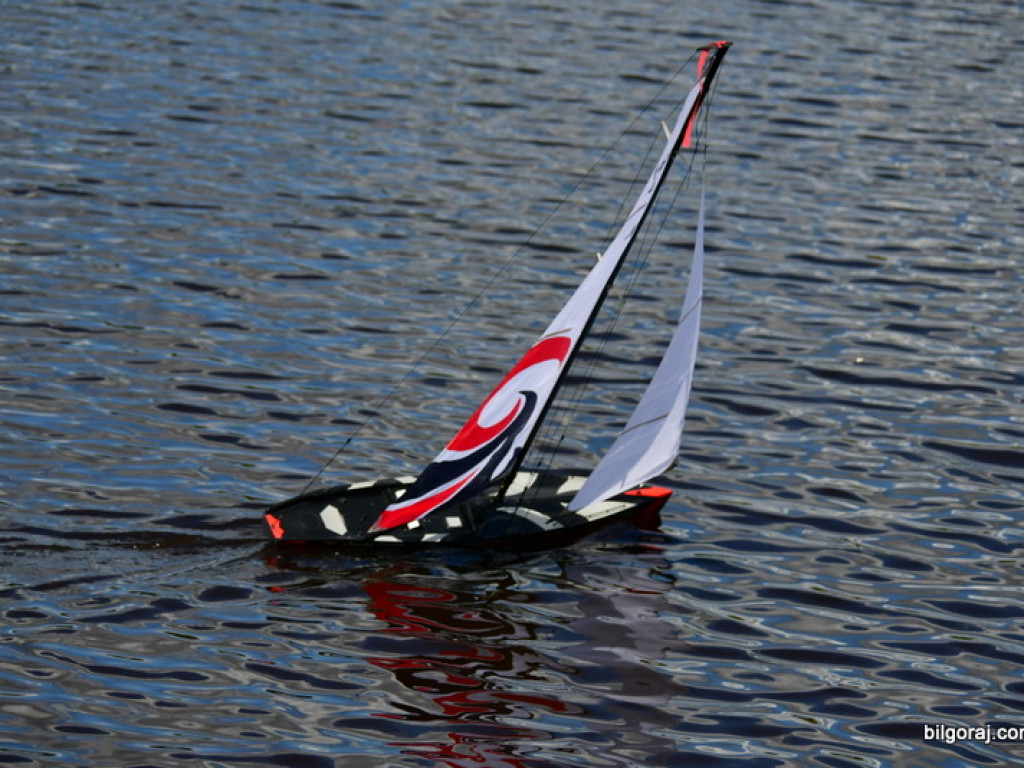 Zawody Modeli Pływających Zdalnie Sterowanych o Puchar Burmistrza Miasta Biłgoraj (FOTO)