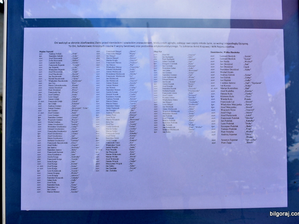 76. rocznica bitwy o Józefów (FOTO)