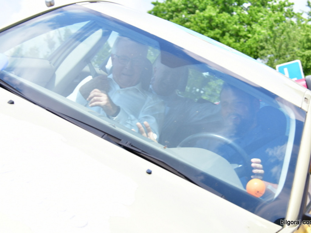 Beata Strzałka na integracyjnym pinkiku  osób niepełnosprawnych 