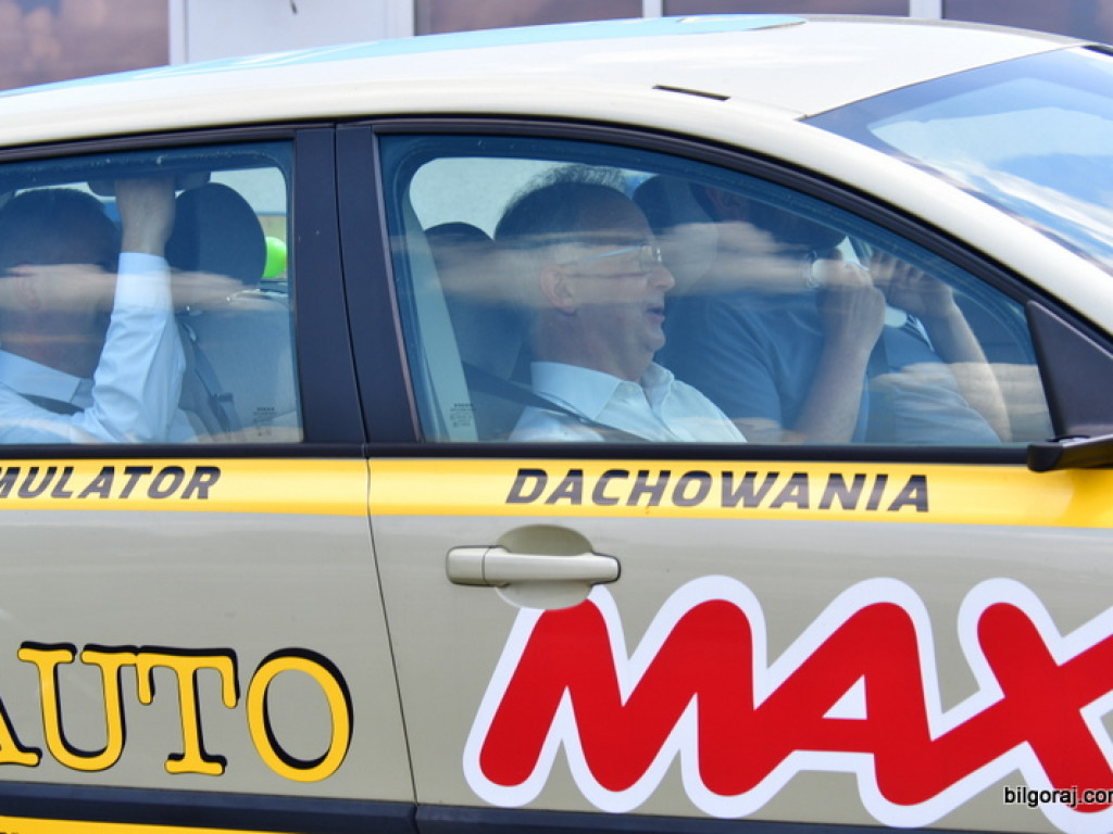 Beata Strzałka na integracyjnym pinkiku  osób niepełnosprawnych 