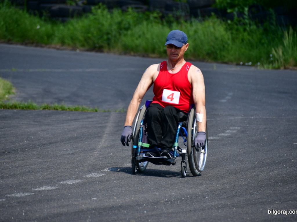 Beata Strzałka na integracyjnym pinkiku  osób niepełnosprawnych 
