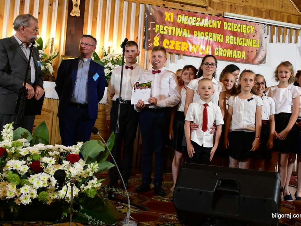 Festiwalowe zmagania małych artystów w Gromadzie. Dzieci śpiewały ku czci Maryi (FOTO, WYNIKI)