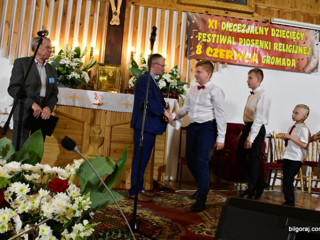 Festiwalowe zmagania małych artystów w Gromadzie. Dzieci śpiewały ku czci Maryi (FOTO, WYNIKI)