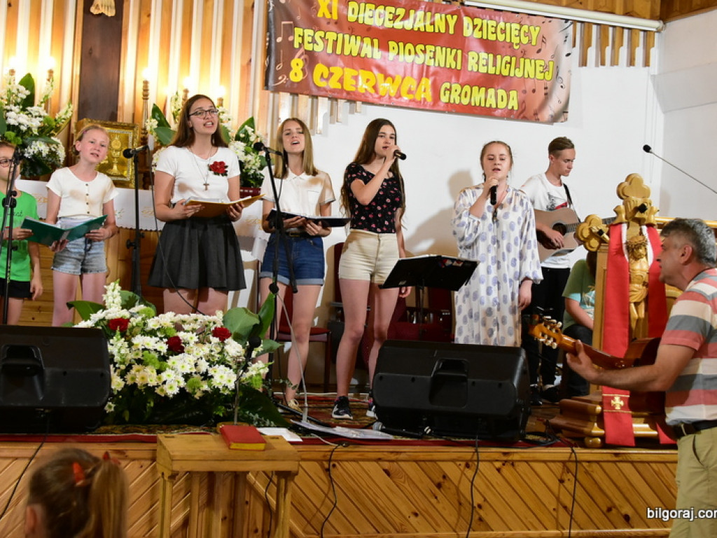 Festiwalowe zmagania małych artystów w Gromadzie. Dzieci śpiewały ku czci Maryi (FOTO, WYNIKI)