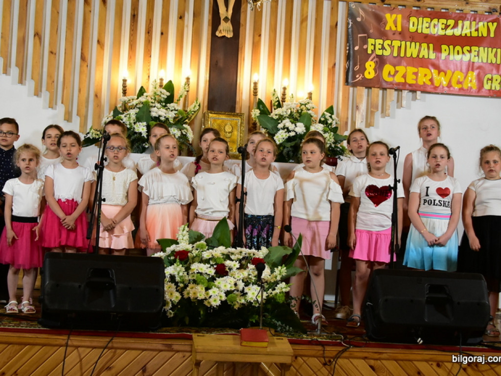 Festiwalowe zmagania małych artystów w Gromadzie. Dzieci śpiewały ku czci Maryi (FOTO, WYNIKI)