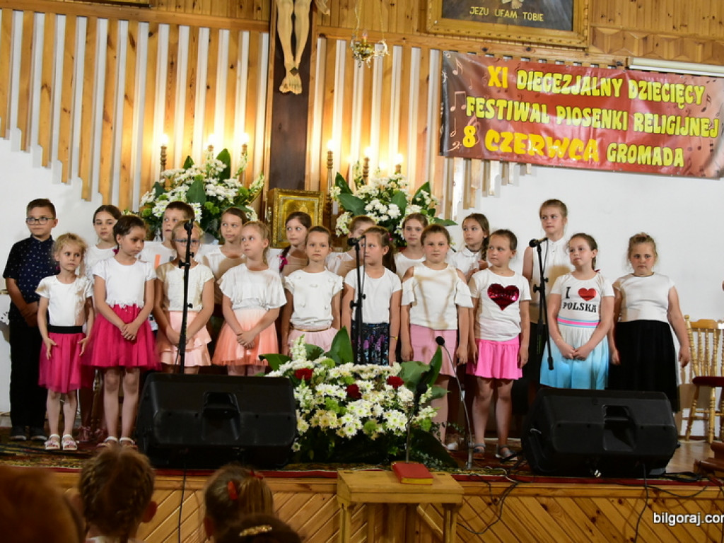 Festiwalowe zmagania małych artystów w Gromadzie. Dzieci śpiewały ku czci Maryi (FOTO, WYNIKI)