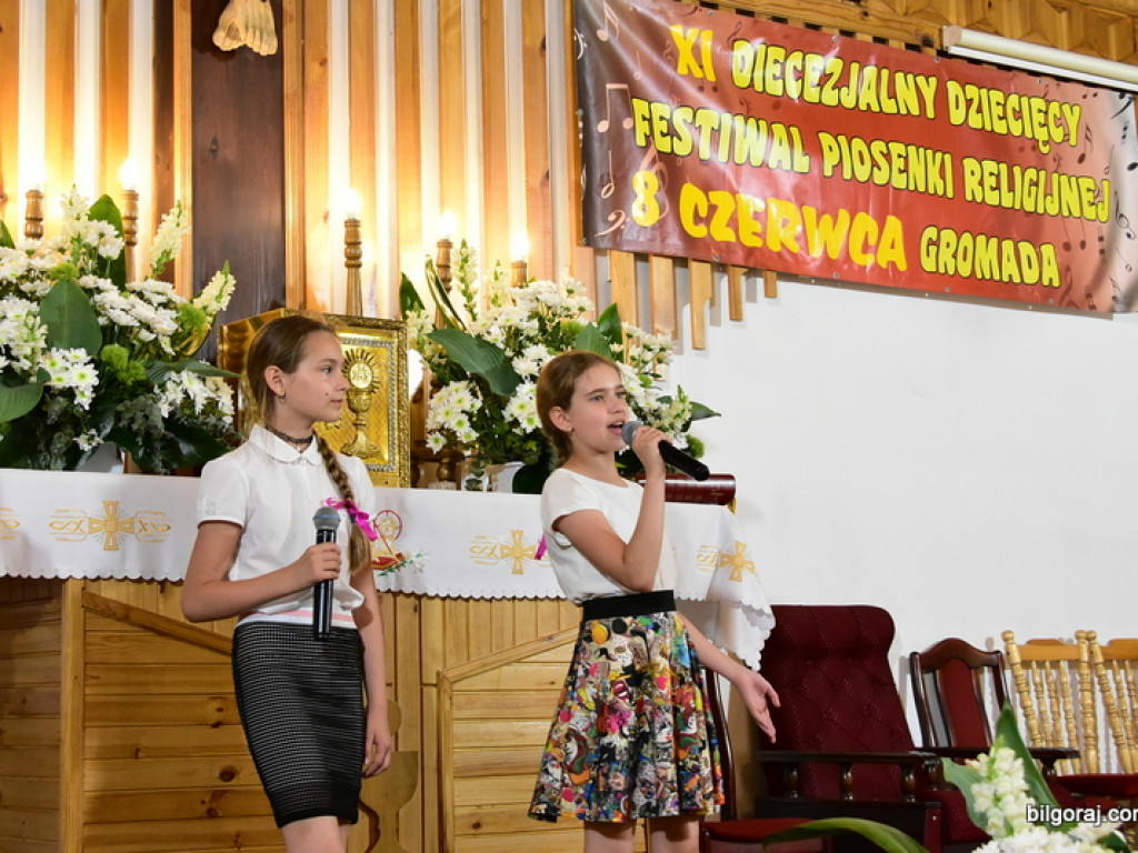 Festiwalowe zmagania małych artystów w Gromadzie. Dzieci śpiewały ku czci Maryi (FOTO, WYNIKI)