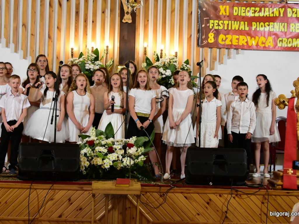 Festiwalowe zmagania małych artystów w Gromadzie. Dzieci śpiewały ku czci Maryi (FOTO, WYNIKI)