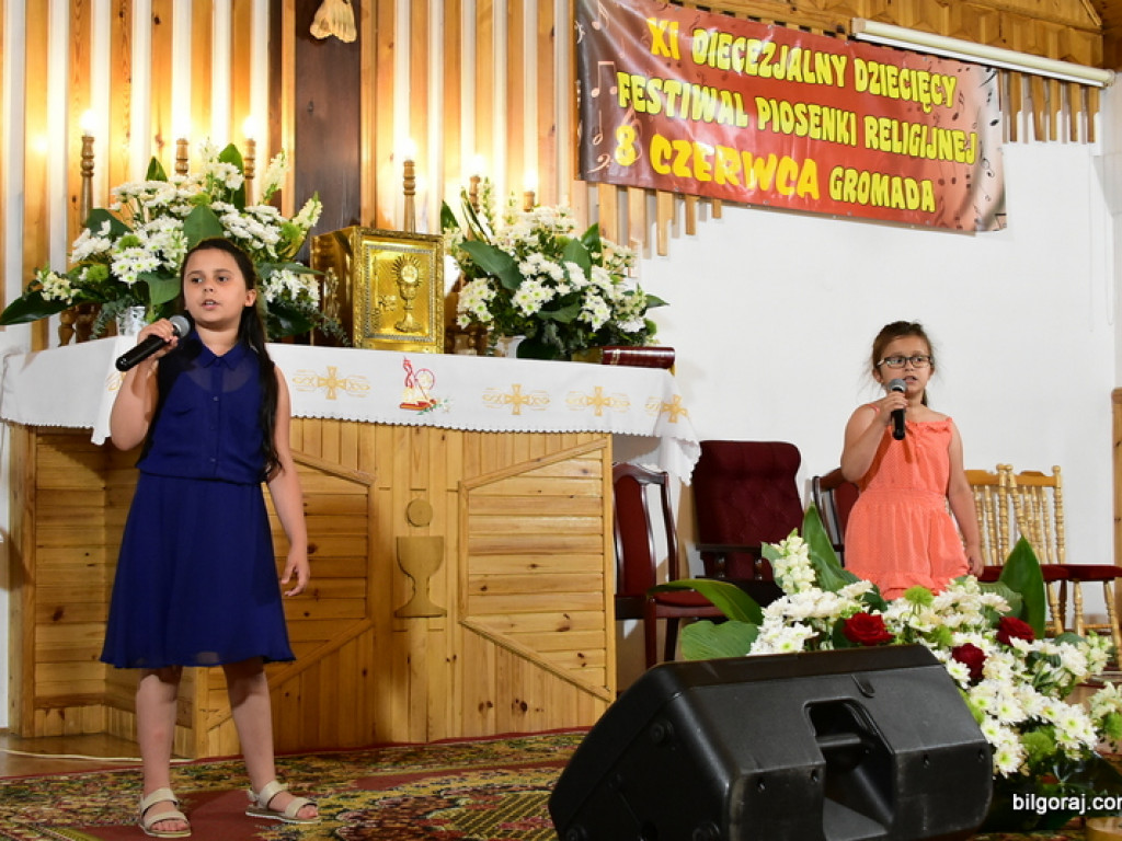 Festiwalowe zmagania małych artystów w Gromadzie. Dzieci śpiewały ku czci Maryi (FOTO, WYNIKI)