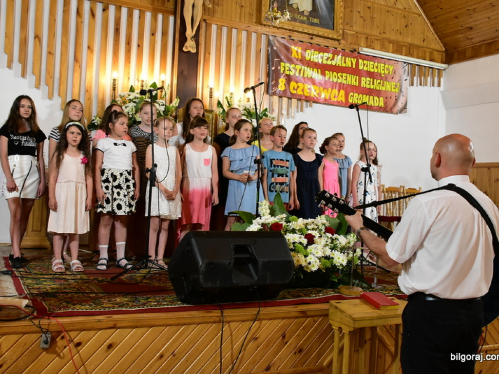 Festiwalowe zmagania małych artystów w Gromadzie. Dzieci śpiewały ku czci Maryi (FOTO, WYNIKI)