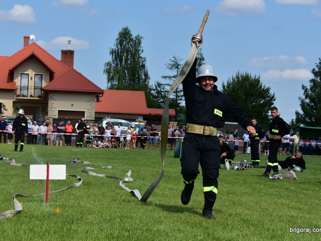 Strażacy ochotnicy z pięciu gmin rywalizowali w Tereszpolu (FOTO)