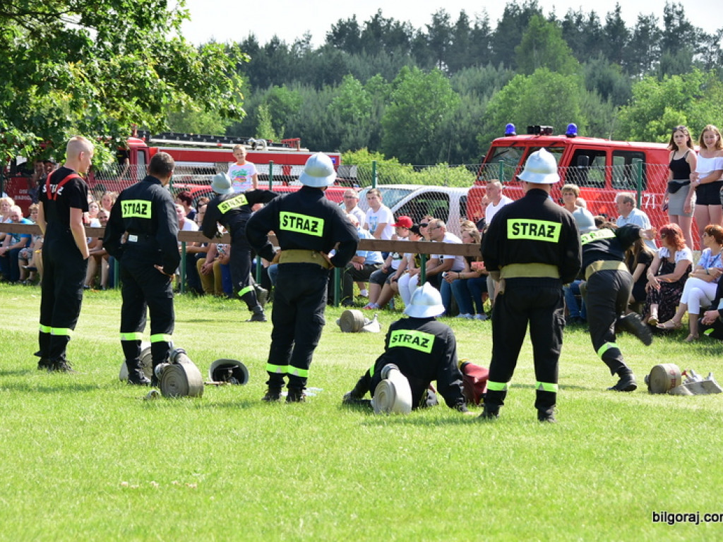 Strażacy ochotnicy z pięciu gmin rywalizowali w Tereszpolu (FOTO)