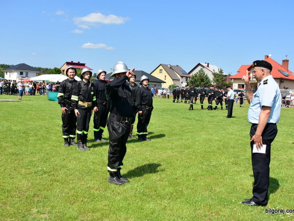 Strażacy ochotnicy z pięciu gmin rywalizowali w Tereszpolu (FOTO)