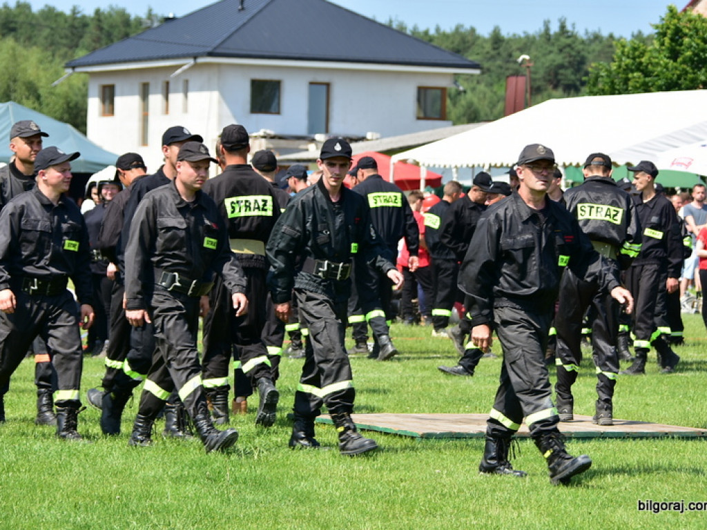 Strażacy ochotnicy z pięciu gmin rywalizowali w Tereszpolu (FOTO)