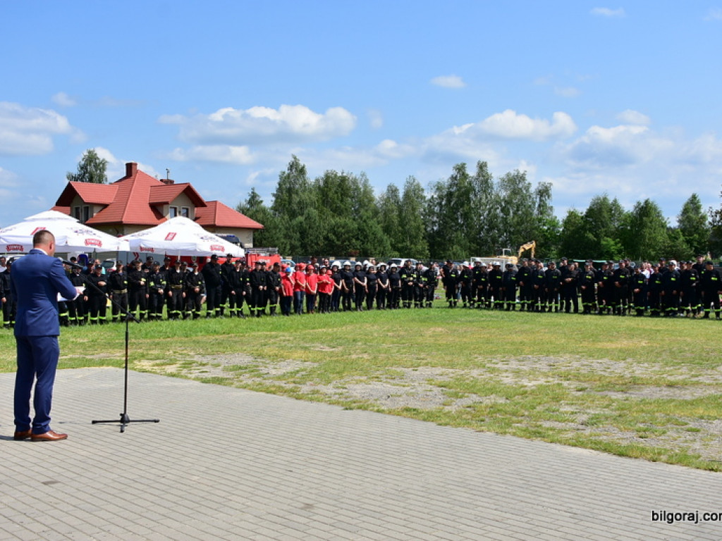 Strażacy ochotnicy z pięciu gmin rywalizowali w Tereszpolu (FOTO)