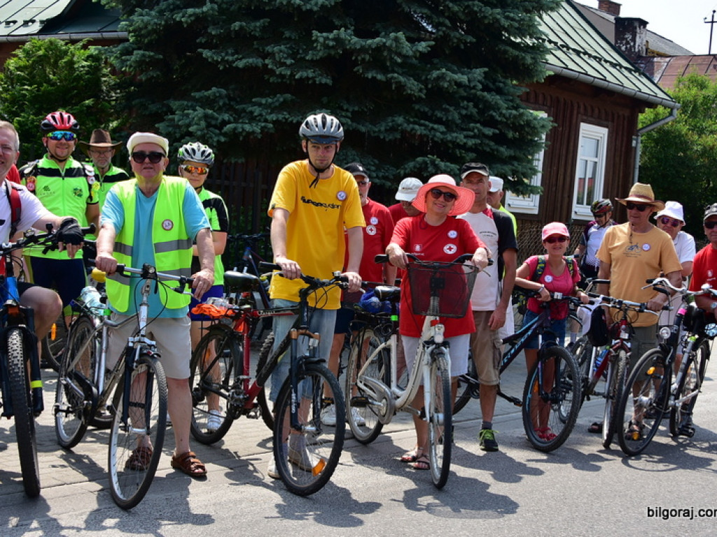 IV Rajd Rowerowy Honorowych Dawców Krwi Ziemi Biłgorajskiej (FOTO)