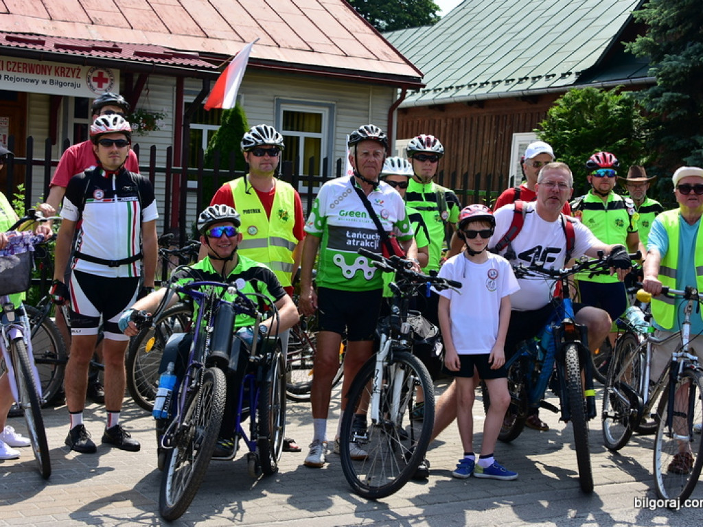IV Rajd Rowerowy Honorowych Dawców Krwi Ziemi Biłgorajskiej (FOTO)