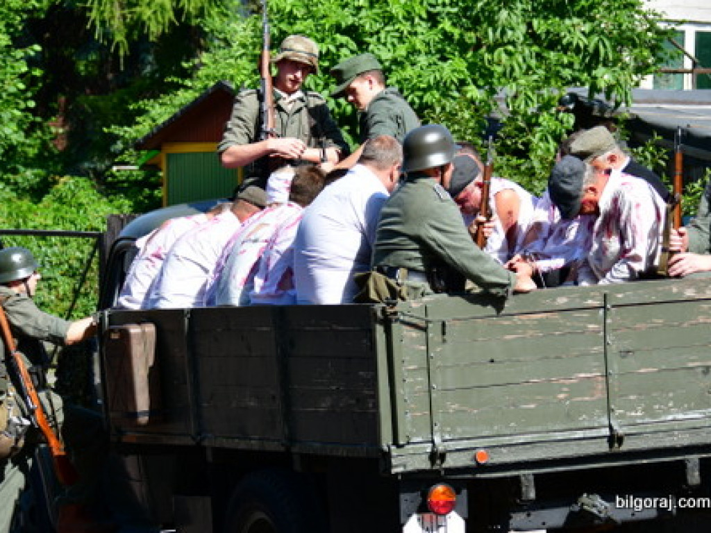 75. rocznica mordu partyzantów w lesie Rapy koło Biłgoraja (FOTO)