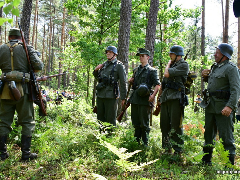 75. rocznica mordu partyzantów w lesie Rapy koło Biłgoraja (FOTO)