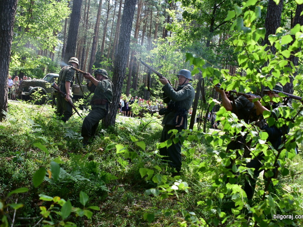 75. rocznica mordu partyzantów w lesie Rapy koło Biłgoraja (FOTO)