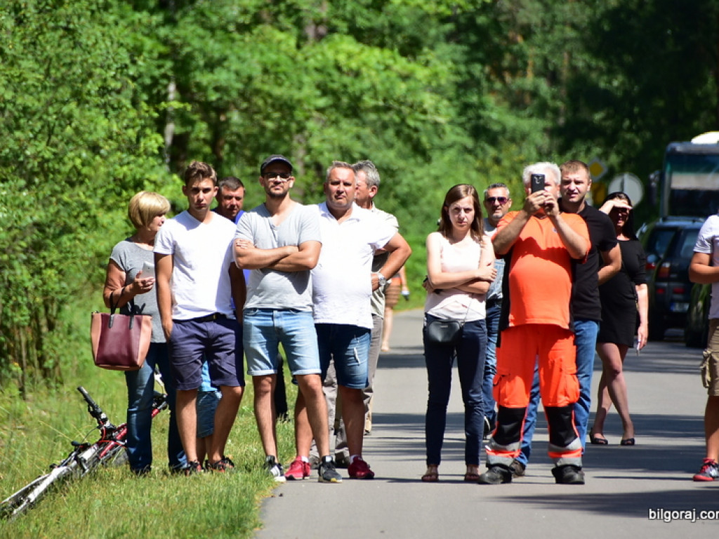 75. rocznica mordu partyzantów w lesie Rapy koło Biłgoraja (FOTO)