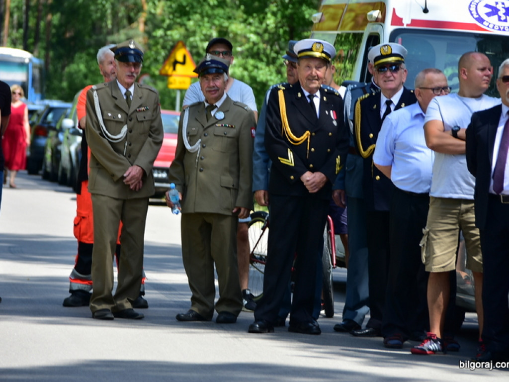 75. rocznica mordu partyzantów w lesie Rapy koło Biłgoraja (FOTO)