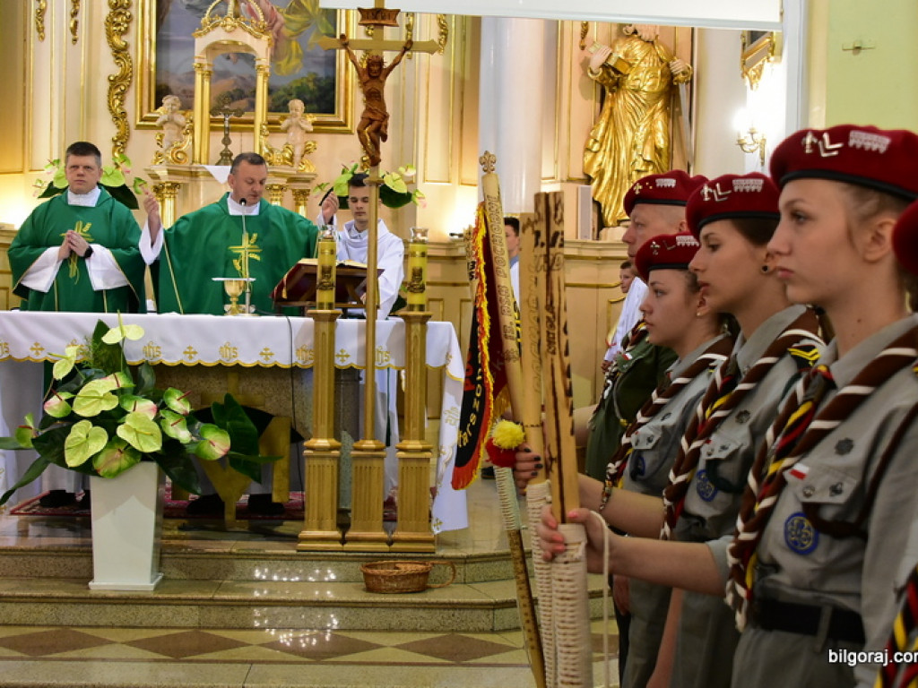 75. rocznica mordu partyzantów w lesie Rapy koło Biłgoraja (FOTO)