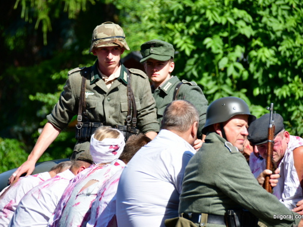 75. rocznica mordu partyzantów w lesie Rapy koło Biłgoraja (FOTO)