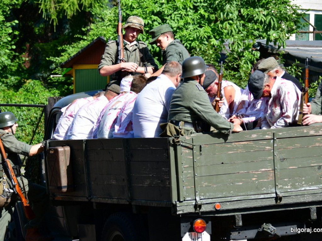 75. rocznica mordu partyzantów w lesie Rapy koło Biłgoraja (FOTO)
