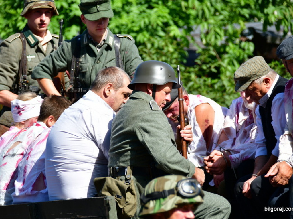 75. rocznica mordu partyzantów w lesie Rapy koło Biłgoraja (FOTO)