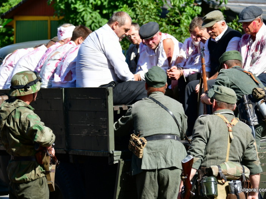 75. rocznica mordu partyzantów w lesie Rapy koło Biłgoraja (FOTO)