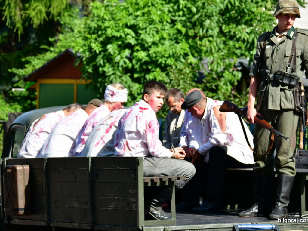 75. rocznica mordu partyzantów w lesie Rapy koło Biłgoraja (FOTO)