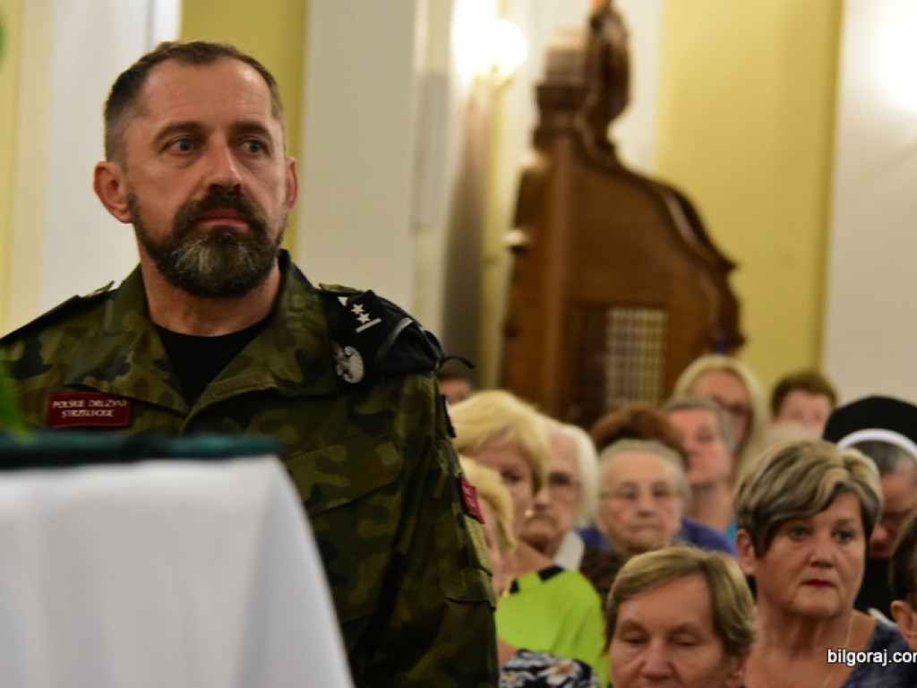 75. rocznica mordu partyzantów w lesie Rapy koło Biłgoraja (FOTO)