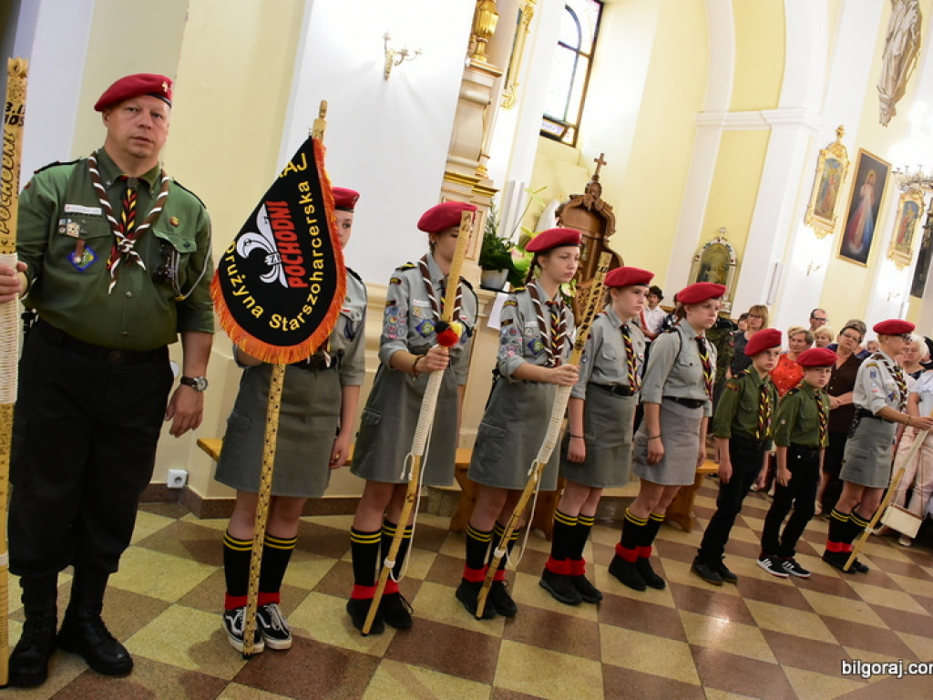 75. rocznica mordu partyzantów w lesie Rapy koło Biłgoraja (FOTO)