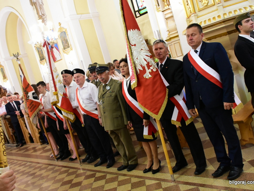 75. rocznica mordu partyzantów w lesie Rapy koło Biłgoraja (FOTO)