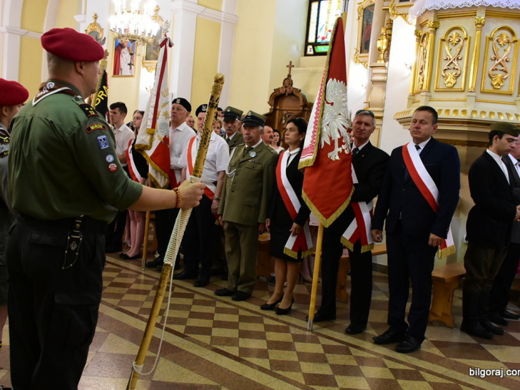 75. rocznica mordu partyzantów w lesie Rapy koło Biłgoraja (FOTO)
