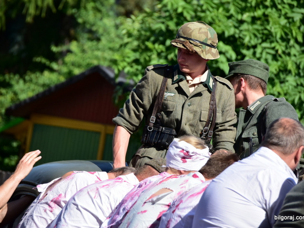 75. rocznica mordu partyzantów w lesie Rapy koło Biłgoraja (FOTO)