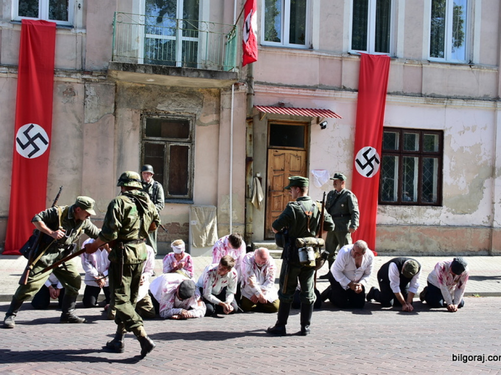 75. rocznica mordu partyzantów w lesie Rapy koło Biłgoraja (FOTO)