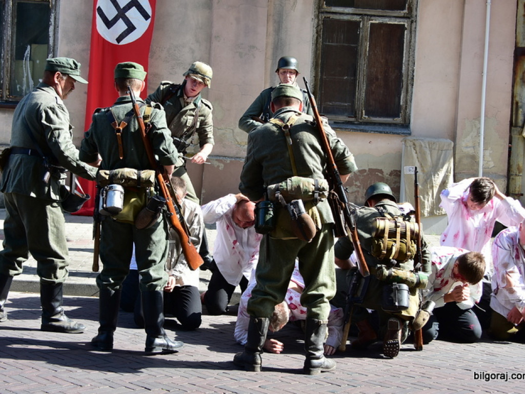 75. rocznica mordu partyzantów w lesie Rapy koło Biłgoraja (FOTO)