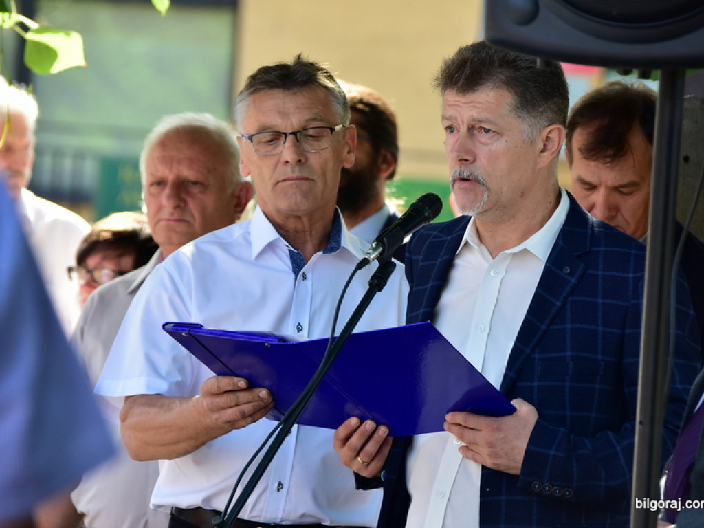 75. rocznica mordu partyzantów w lesie Rapy koło Biłgoraja (FOTO)